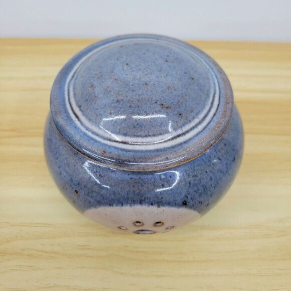 Barbara Sanders Pottery Garlic Keeper • Handmade in High Point, NC - Picture 3 of 12